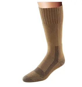 Коричневые длинные рабочие носки, размер 22 см, 25 см, 30 см, от пятки до верха