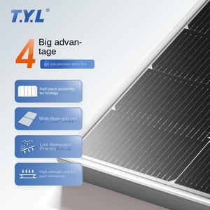 Módulo Solar Fotovoltaico de Silicio Monocristalino de Doble Cara y Doble Cristal, para Estación de Energía en Techos, Instalación Gratuita, Un Vatón - Product Image 2