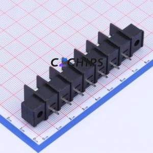 KF45SM-9.5-7P Barrier Terminal Block Through hole Component (THT),P=9.5mm Connector Two Sides 9.5mm 1x7P Straight Pin - Product Image 2