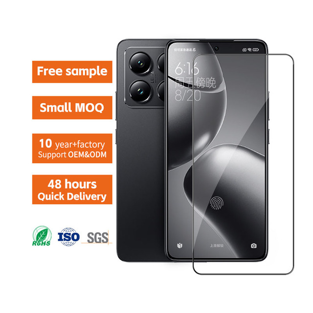Online Hot Selling for Xiaomi 15T Pro Tempered Glass Full Coverage Anti-Static 9H Mobile Phone Screen Protector