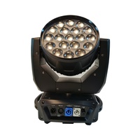 Le plus récent Mac Aura Lyre 19x15w RGBW 4IN1 contrôle de cercle Led Zoom lavage tête mobile DMX lumière de scène