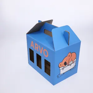 Großhandel benutzer definierte Pappe Puppen kiste Spielzeug auto Verpackungs box Verpackungs boxen