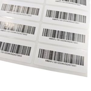 Tùy chỉnh in ấn nối tiếp số biến ngày A4 giấy mã vạch Maker Sticker nhãn mã vạch UPC mã Sticker cuộn giá - Product Image 4