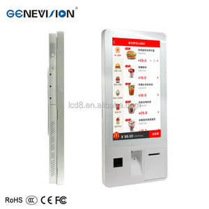 Kiosco <span class=keywords><strong>de</strong></span> <span class=keywords><strong>pago</strong></span> <span class=keywords><strong>de</strong></span> pedido <span class=keywords><strong>de</strong></span> comida para auto todo en una PC <span class=keywords><strong>de</strong></span> 32 pulgadas con WiFi, impresora térmica, escáner <span class=keywords><strong>de</strong></span> código QR - Product Image 4