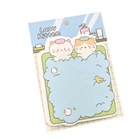 (En gros) Meow Time Park Alien – Bloc-notes autocollant créatif de haute qualité, style Ins, mignon, dessin animé, réutilisable, autocollant mémo
