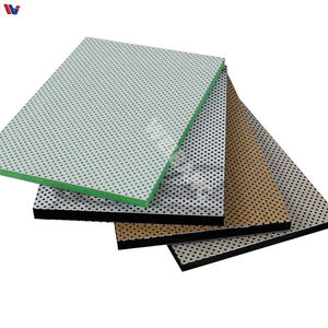 Panneau diffuseur perforé moderne sur mesure avec haute réduction du bruit pour l'optimisation acoustique des salons et des hôtels - Product Image 1