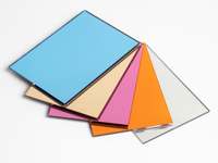 Plaque acrylique miroir flexible incassable PMMA pour enseignes publicitaires, décoration murale et intérieure – Approvisionnement direct usine