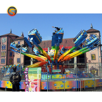 Dernier modèle Shenlong JMR, Machine de saut pour parc d'attractions, équipement attrayant pour parcs de loisirs et fêtes foraines, manège rebondissant rotatif 30P