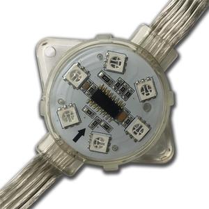 <strong>Pixel</strong> Light <strong>Rgb</strong> <strong>Led</strong> <strong>Pixels</strong> 40mm Diameter IP68 <strong>RGB</strong> Dmx <strong>Rgb</strong> Controller and <strong>Pixel</strong> Light for Facade - Product Image 1