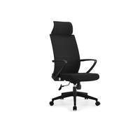 Haute qualité bas prix haut noir moderne pleine maille bureau meilleure chaise de bureau ergonomique