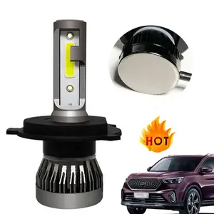 Wholesale 2024 trend in Japan high quality faros Luces 9003 Mini M1 H4 Hi/Low Beam Fanless Car LED Headlight Bulb COB car amp