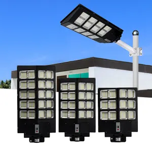 Lampadaire Led étanche Ip65, 400w 500w 800w 1000w intégré, lampadaire solaire Led tout-en-un