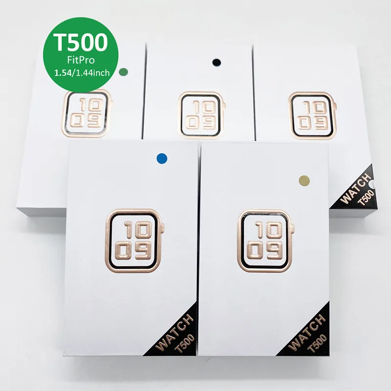 2022 Fabriek Goedkope Prijs Reloj Inteligente 1.44 1.54 Inch Bt Call Serie 5 6 Fitpro App X7 T55 T5S T500 smart Horloge