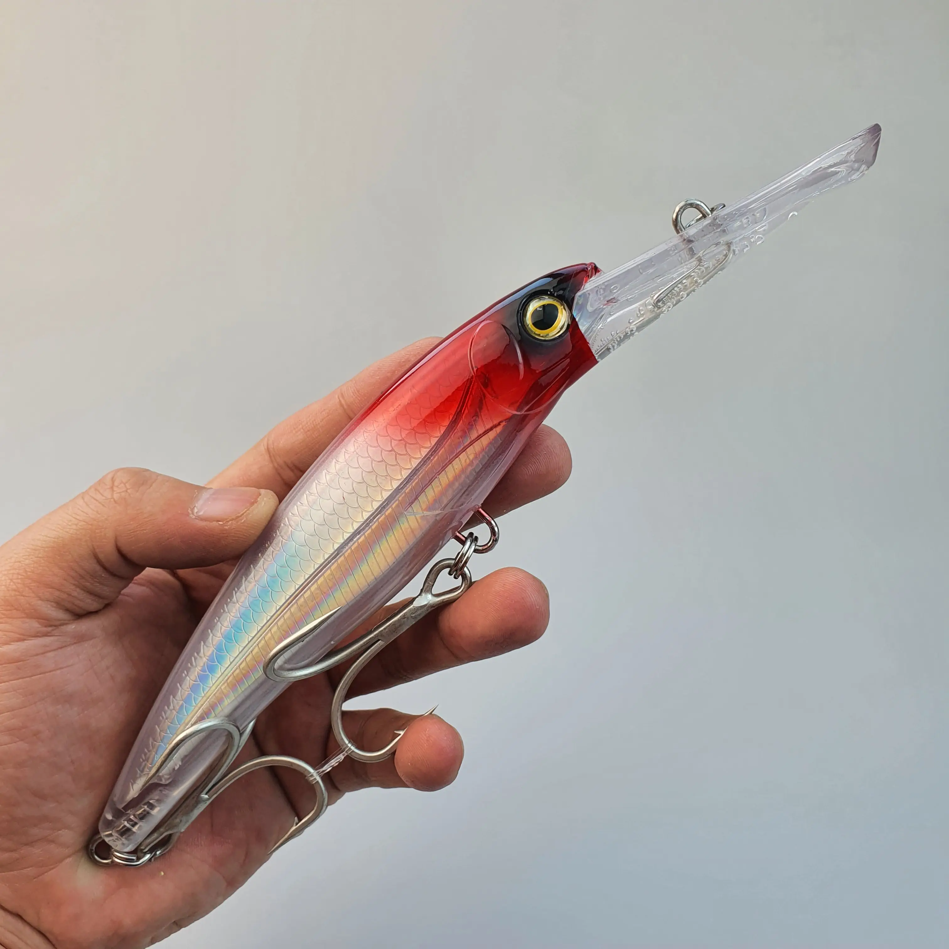 Big Game 160mm/70g Deep Diving Minnow Fishing Lures Hard ABS Plastic Artificial Jerk Baits Trolling Fishing Lures