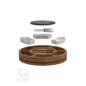 Tabla de quesos de bambú personalizada para viajes y picnics - Product Image 6