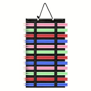 <b>Drumstick</b> Holder Hanging <b>Drumstick</b> Display <b>Bag</b> Foldable Felt Drum Sticks Holder Organizers <b>Bag</b> <b>for</b> 12 Pairs <b>Drumsticks</b> - Product Image 1