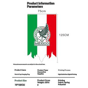 Bandera 2026 para EE. UU., Canadá, México, 48 Equipos, Bandera Conmemorativa de Equipos de Fútbol, Tela de Poliéster, Personalizada, para Uso en Bares y Eventos Deportivos - Product Image 4