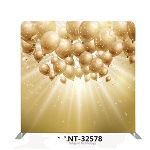 ขายตรงจากโรงงาน ฉากหลังถ่ายภาพ<span class=keywords><strong>นิทรรศการ</strong></span>แบบพกพา ขนาด 8x8 ฟุต ทำจากผ้าตึงโครงอะลูมิเนียม - Product Image 2