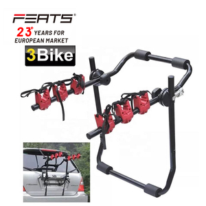 Fusti portabiciclette per veicoli con capacità di 3 biciclette montate sul <span class=keywords><strong>bagagliaio</strong></span>/portabiciclette/portabiciclette - Product Image 1