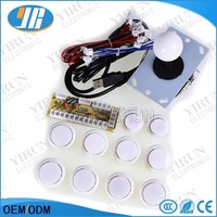 Kit DIY Encodeur USB pour Arcade, Ensemble de Joysticks et Boutons Sanwa pour Jeu d'Arcade MAME