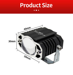 <span class=keywords><strong>Feux</strong></span> de route <span class=keywords><strong>LED</strong></span> pour <span class=keywords><strong>moto</strong></span>, phares antibrouillard, phares auxiliaires, éclairage supplémentaire pour SUV, VTT - Product Image 2