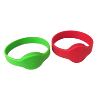 Bracelet en silicone RFID NFC coloré 13,56 MHz, étanche, pour la gestion des clubs VIP et des piscines
