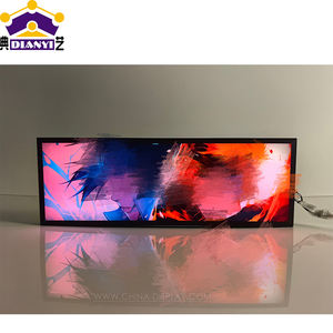 กรอบรูปแบ็คไลท์อนิ<span class=keywords><strong>เม</strong></span>ะ16X24กล่องไฟ RGB กรอบสีดำโปสเตอร์ศิลปะกล่องไฟ LED สำหรับตกแต่งผนัง - Product Image 5