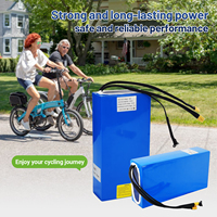 Batterie de vélo électrique 36V 48V 52V 10Ah 20Ah 30Ah Batterie au lithium pour vélo électrique 1000W avec chargeur de vélo électrique