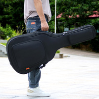 Sac de guitare Oxford étanche et antichoc personnalisé de 41 pouces Bandoulière épaissie pour pianos classiques de 36 38 39 40 pouces