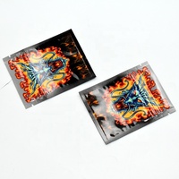 Petit mini sac en poly Mylar plat Ziplock pour feuille d'encens 001 emballage alimentaire en plastique comestible avec sucre emballage d'encens Dragon