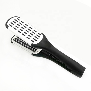 <span class=keywords><strong>Brosse</strong></span> de massage double face en forme de V GlamorDove, outil de coiffure de salon, résistante à la chaleur, antistatique, <span class=keywords><strong>brosse</strong></span> double face - Product Image 2