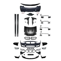 Kit carrosserie F30 à F80 pour BMW F30 M3 2013-2018, jupes latérales, tuyau d'échappement, capot, aileron, calandre, kit carrosserie F30 M3