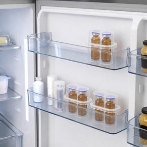 Boîte de stockage de vaccins stérile personnalisée en gros de 3 ml, support de flacon en plastique LDPE, emballage gaufré, matériaux recyclés - Product Image 5