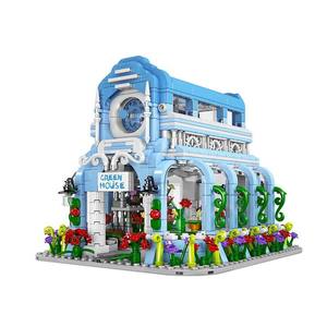 Mould <span class=keywords><strong>King</strong></span> 16048 1289PCS Série Street View <span class=keywords><strong>Maison</strong></span> <span class=keywords><strong>Jardin</strong></span> Botanique Modèle de Blocs de Construction <span class=keywords><strong>Jouet</strong></span> Éducatif Technique Cadeau de Festival - Product Image 1