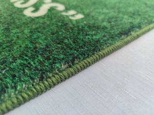 Alfombra de área verde de moda, suave y afelpada, decoración del hogar, Virgil Abloh IK Markerad WET GRASS, 4 x 6 pies - Product Image 4