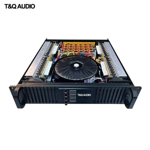 Tốt Nhất Bán 4*900W <span class=keywords><strong>Analog</strong></span> H Class Công Suất Cao Bốn Kênh Khuếch Đại Kim Loại 8 Ohm Hiệu Suất Chuyên Nghiệp KTV - Product Image 2