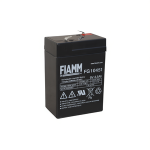 Batterie au plomb-acide scellée rechargeable Fiamm 6V 4.5Ah pour utilisation en veille d'UPS - Product Image 3