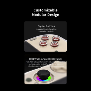 Consola de juegos portátil retro MINILOONG Pocket 1 con sistema Linux RK3566, pantalla IPS de 4 pulgadas y 960*720, reproductor de videojuegos con iluminación RGB - Product Image 5