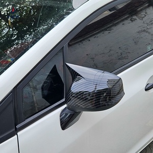 Pièces de modification pour Honda Civic 9ème génération 11-15 : Rétroviseur arrière en fibre optique avec cornes de démon - Product Image 5