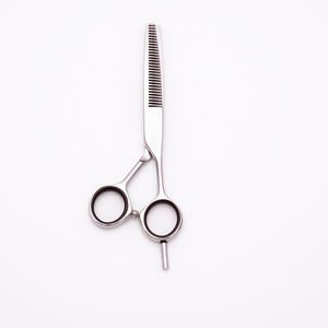 High Quality 6" Right-Handed Hair Thinning Scissors Stainless Steel <b>Barber</b> Shears Sharp <b>Blade</b> Long Handle for Professional Use - Product Image 1