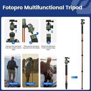 Chân máy Ba Chân Có Chân máy quay video di động 360 độ xoay cột Chân máy ba chân - Product Image 2