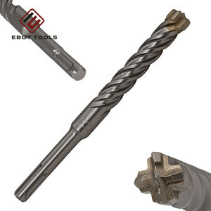 ดอกสว่านเจาะคอนกรีตแบบหัวไขว้ขนาด 32*450 มม. สำหรับงานอุตสาหกรรม 4 ใบมีด แบบ SDS Max สำหรับเจาะคอนกรีตและหิน - Product Image 2
