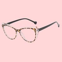Montura de Gafas Ópticas de Moda para Mujer, Diseño Ojo de Gato, Material AC TR90, Bloqueo de Luz Azul, Anti-Luz Azul, para Miopía y Lectura