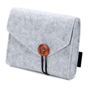 Funda de fieltro para accesorios de ordenador portátil, bolsa protectora todo en uno, bolsa de viaje para ratón y batería de portátil