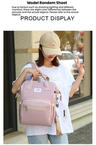 Mới được tùy chọn màu sắc không thấm nước Nylon cách nhiệt Túi & tổ chức Lưu trữ đa-thực hiện thiết kế tã Ba lô cho mẹ cha - Product Image 6