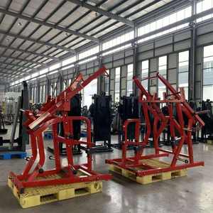 Attrezzo Professionale Commerciale in Acciaio Regolabile per Dip da Seduto, Tricipiti, Braccia e Petto, con Carico a Piastre, per Bodybuilding e Fitness in <span class=keywords><strong>Palestra</strong></span>, NO.26 - Product Image 5