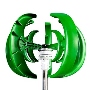 Smaraad Grandes Ventes Nouveau Design Lanterne Verticale Blanc / Vert 12V 24V 1000W Générateur Magnétique Éoliennes - Product Image 2
