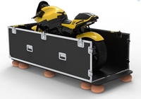 Flight Case antichoc personnalisé avec mousse EVA dure pour moto