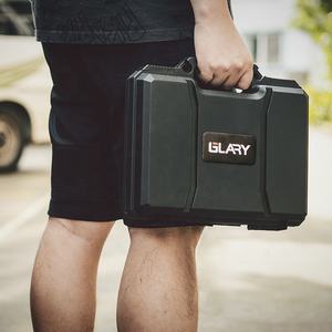 جلاري محمول دائم حقيبة مسدس يدوي للبنادق يمكن الاعتماد عليها اقتصادية بالجملة صندوق حقيبة حمل مسدس قابل للتكديس مع فتحة قفل تسا - Product Image 6