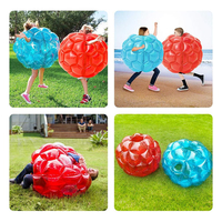Ballon Zorb Gonflable Unisexe en PVC pour Adultes et Enfants, Tenue de Sport de Football, Ballon de Plage Gonflable, Jouet d'Extérieur